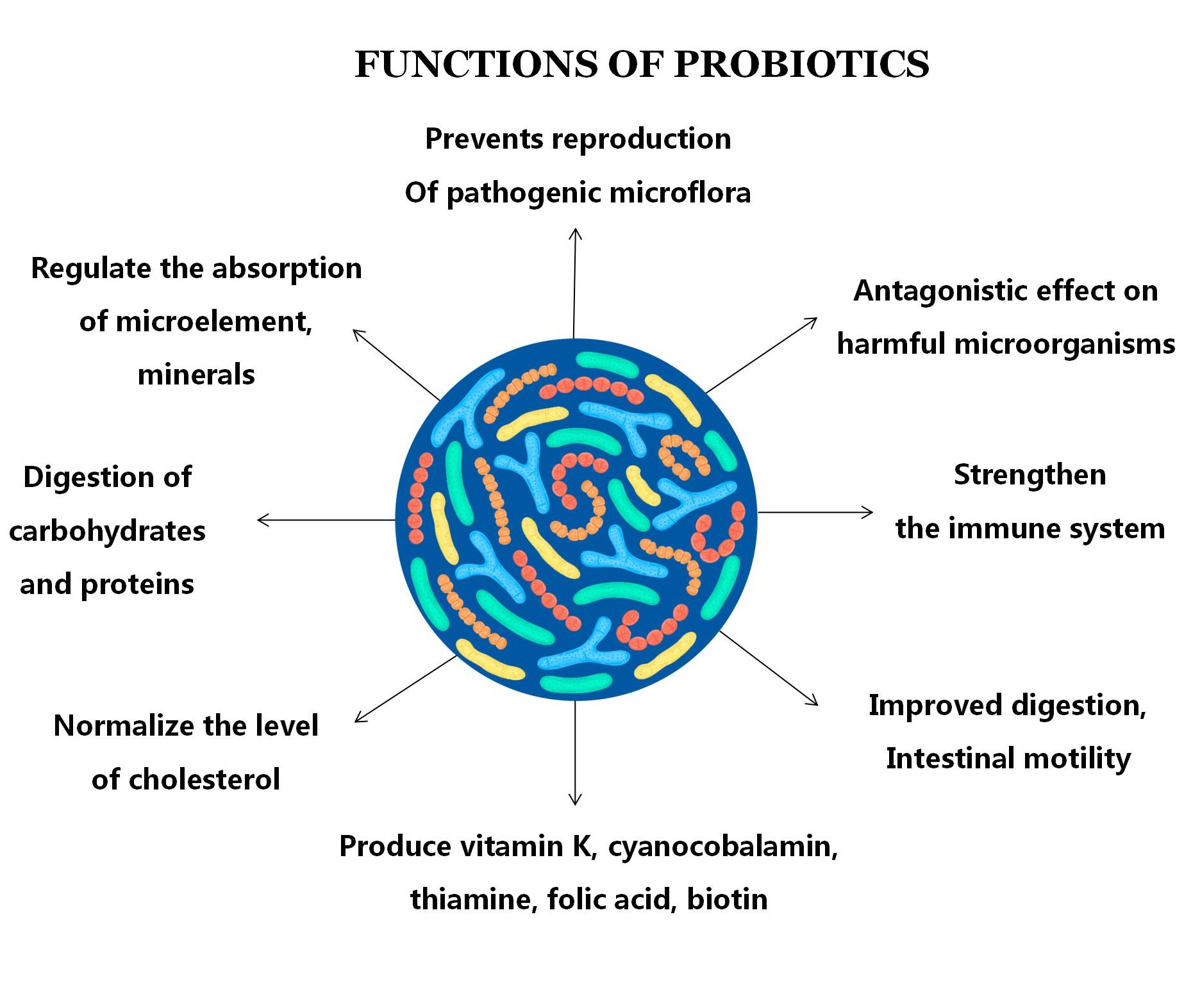 Порошок Probiotics Probiotics человеческой премию снижает инфекцию для детей и младенцев